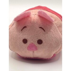 Disney Tsum Tsum Piglet Mini Plush Winnie the Pooh Pink Stackable Toy Just Play